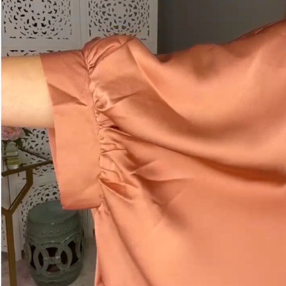 Dolman Sleeve Top-Copper - Picture 5 of 7
